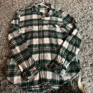 Green Plaid Women’s flannel